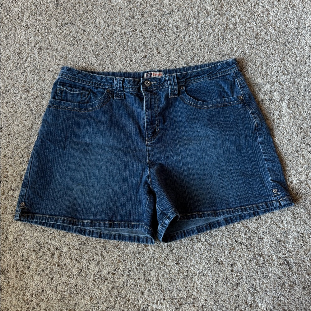 Y2K Faded Glory Denim Shorts